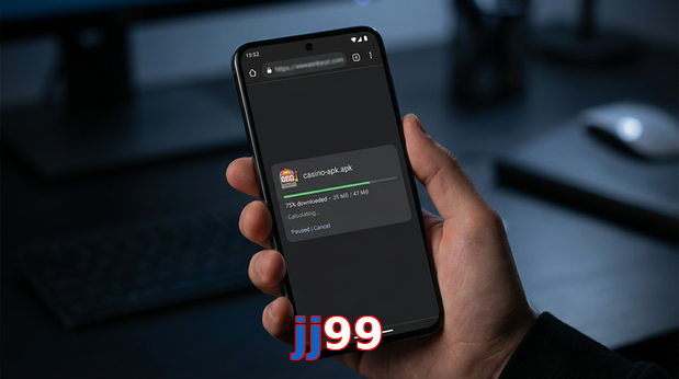 Main screen of Jj99 apk page for PK players